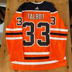 Cam Talbot Edmonton Oilers Adidas Jersey